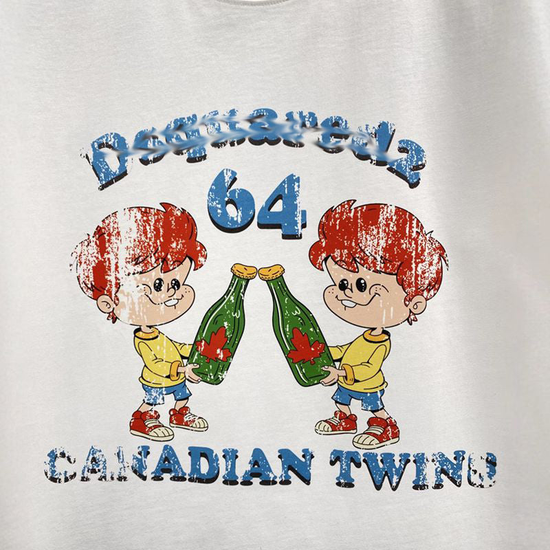 2026-12 DSQ2 New Men's Short Sleeve T-Shirt