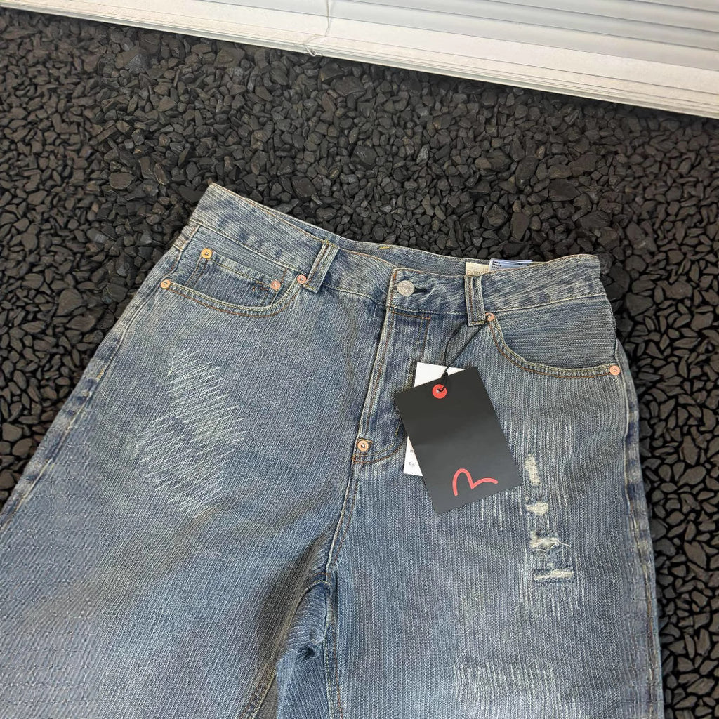 EV New Men's and Women's Denim Shorts
